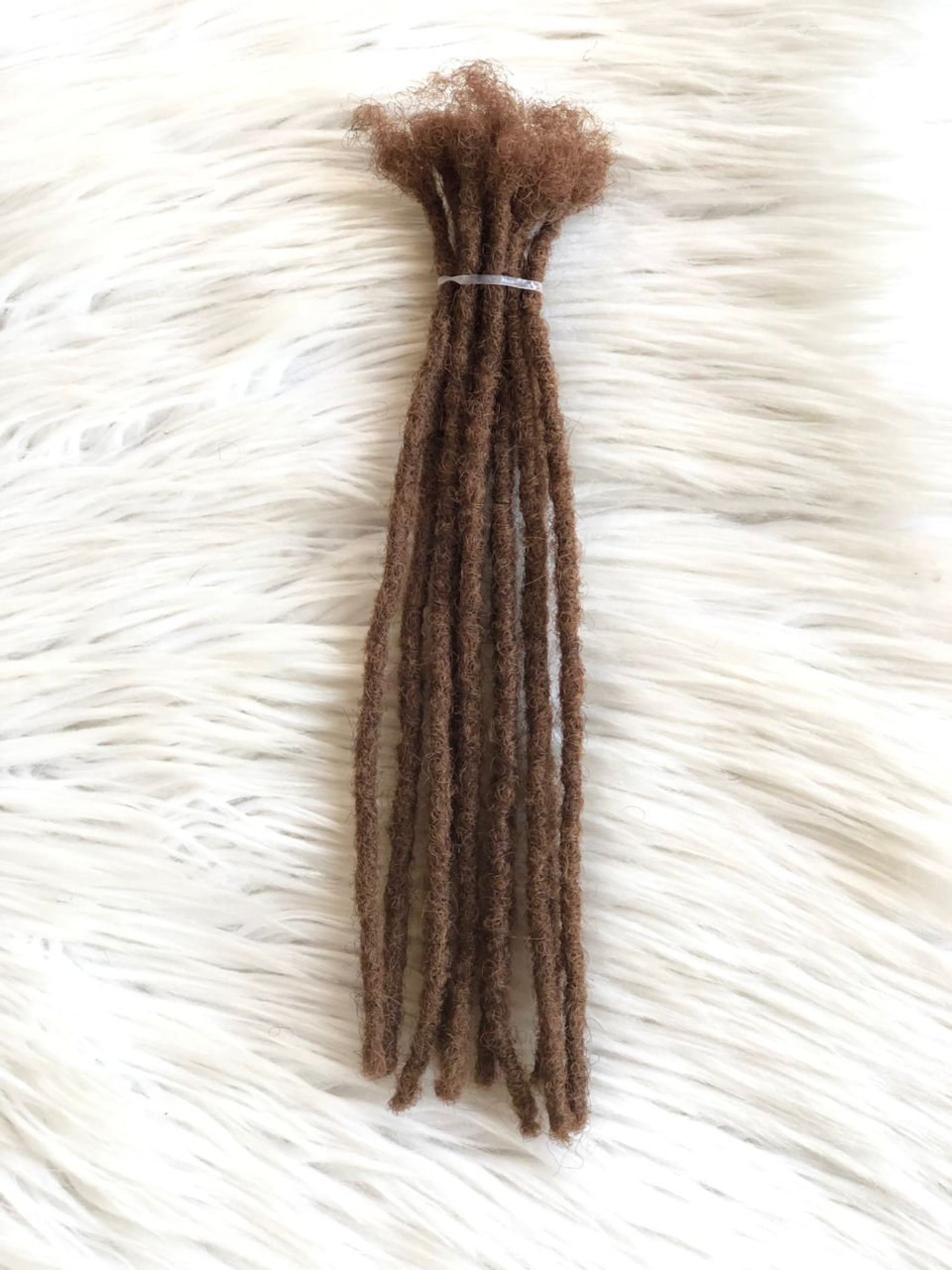 10-Loc Dreadlock Extension Bundles - XSmall 0.4cm & Small 0.6cm - 100% Unprocessed Human Hair - 4 to 20 Inches