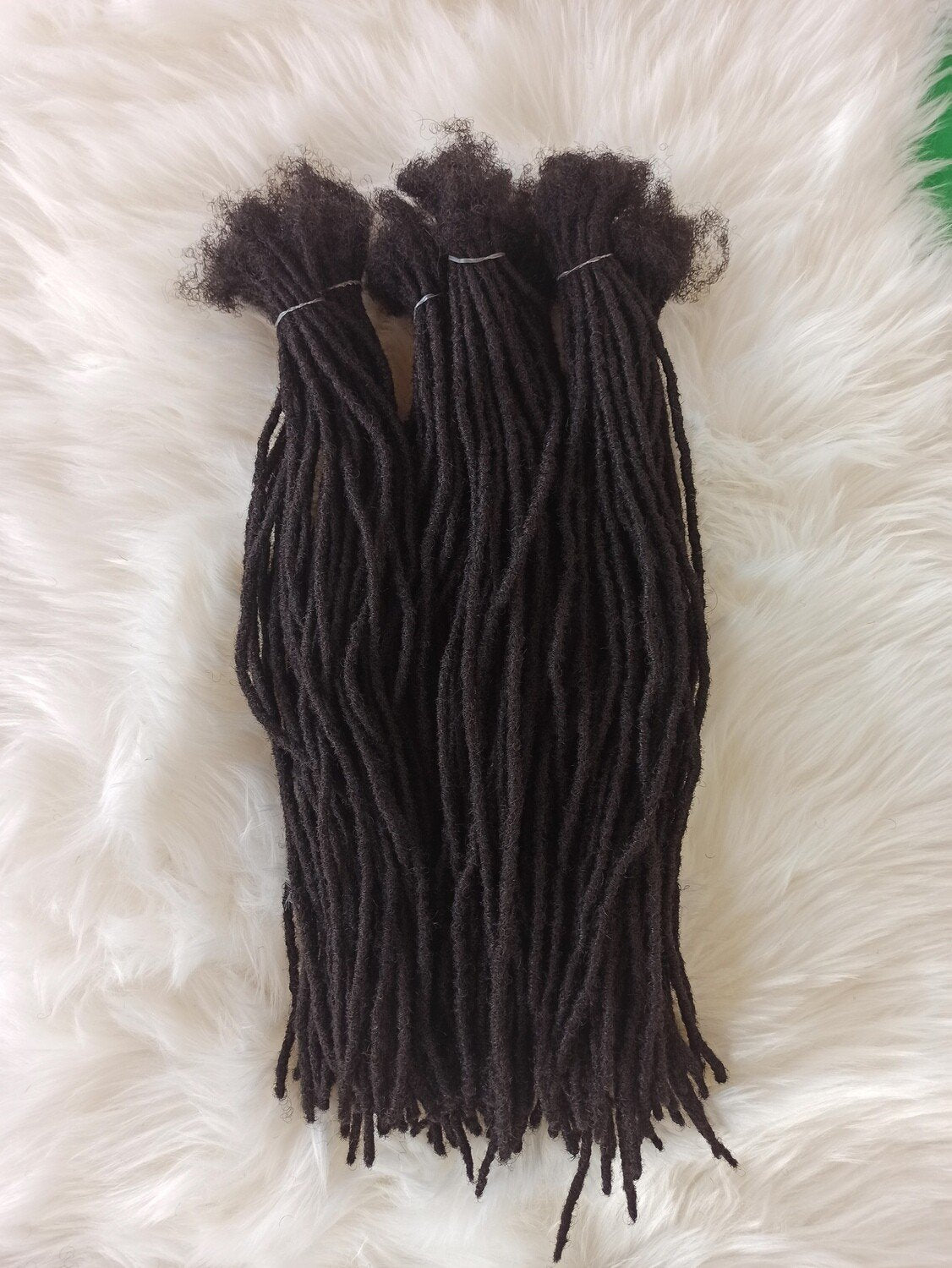 JIAJIA Teresa Small 100% Human Hair Dreadlock Extensions for Men/Women/Kids  0.4cm Width Full Hand-made Permanent Dread Locs Human Hair Can be Dyed and  Bleached,From JiaJia Hair(8 Inch-10Strands,Red Color) UAE | Dubai, Abu
