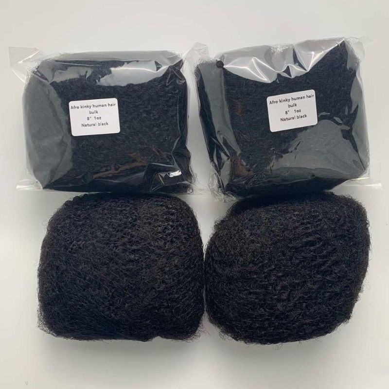 Afro Kinky Bulk 100% Human Hair